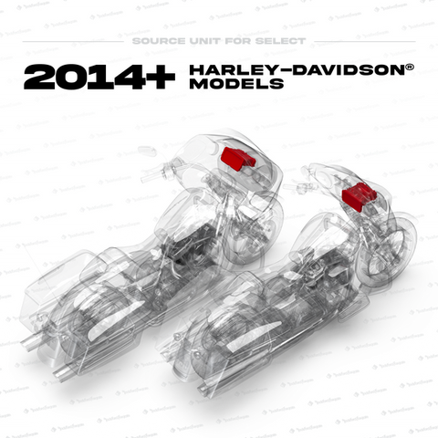Rockford Fosgate Infotainment Source Unit for 2014+ Harley-Davidson Models