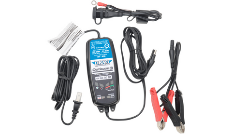 Drag Specialties Optimate 3 Battery Charger Drag Specialties Optimate 3 Battery Charger