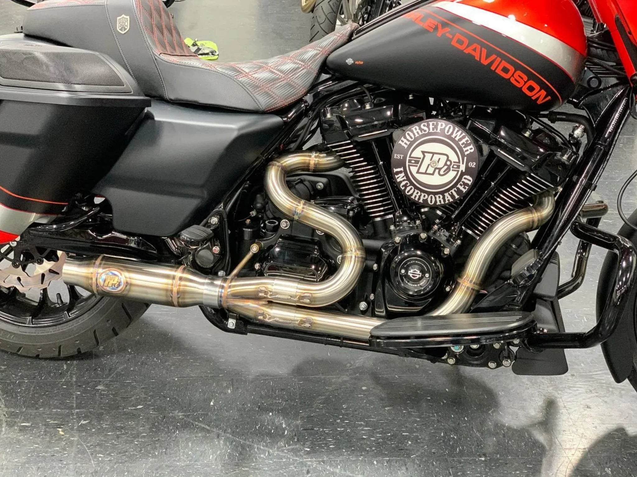 HPi Stainless Exhaust for M8 Bagger