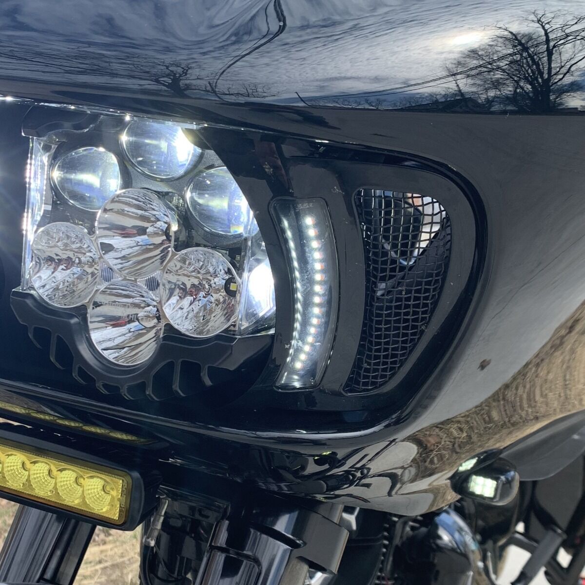 Road Glide LED Fairing Vents