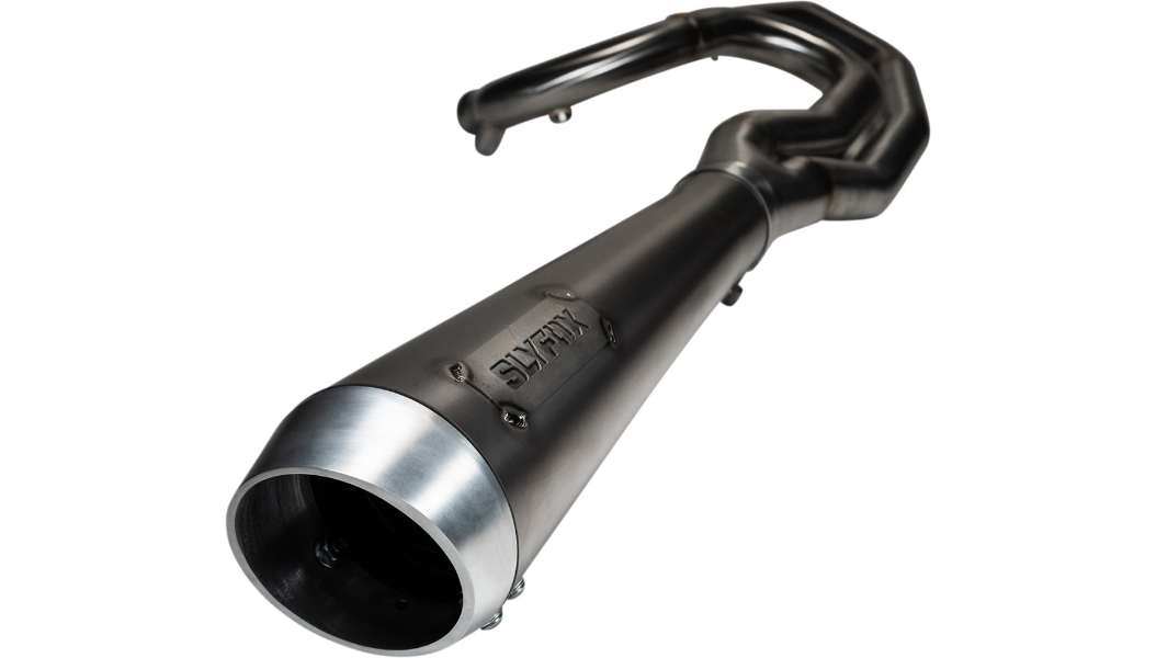 Slyfox Mid-Length 2:1 Exhaust - M8 Bagger