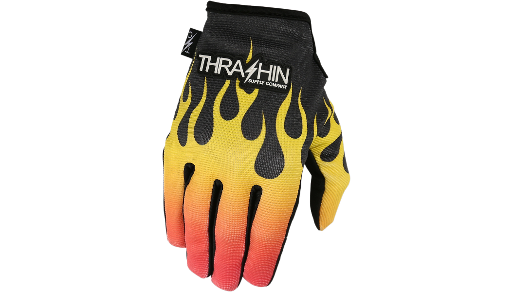 Thrashin Supply Co Stealth Gloves - Flame