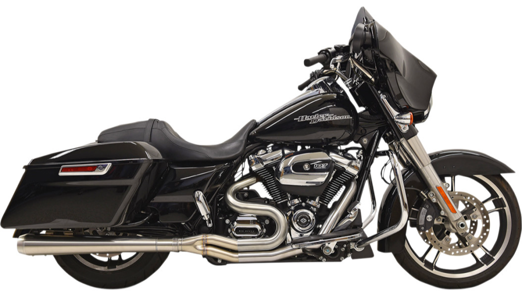 Bassani Road Rage III Stainless 2:1 Exhaust System - Bagger