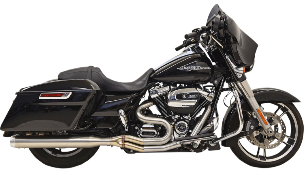 Bassani Road Rage III Stainless 2:1 Exhaust System - Bagger