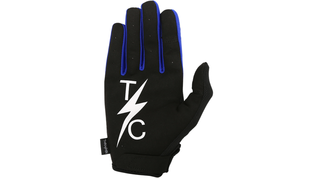 Thrashin Supply Co Stealth Gloves - Black/Blue