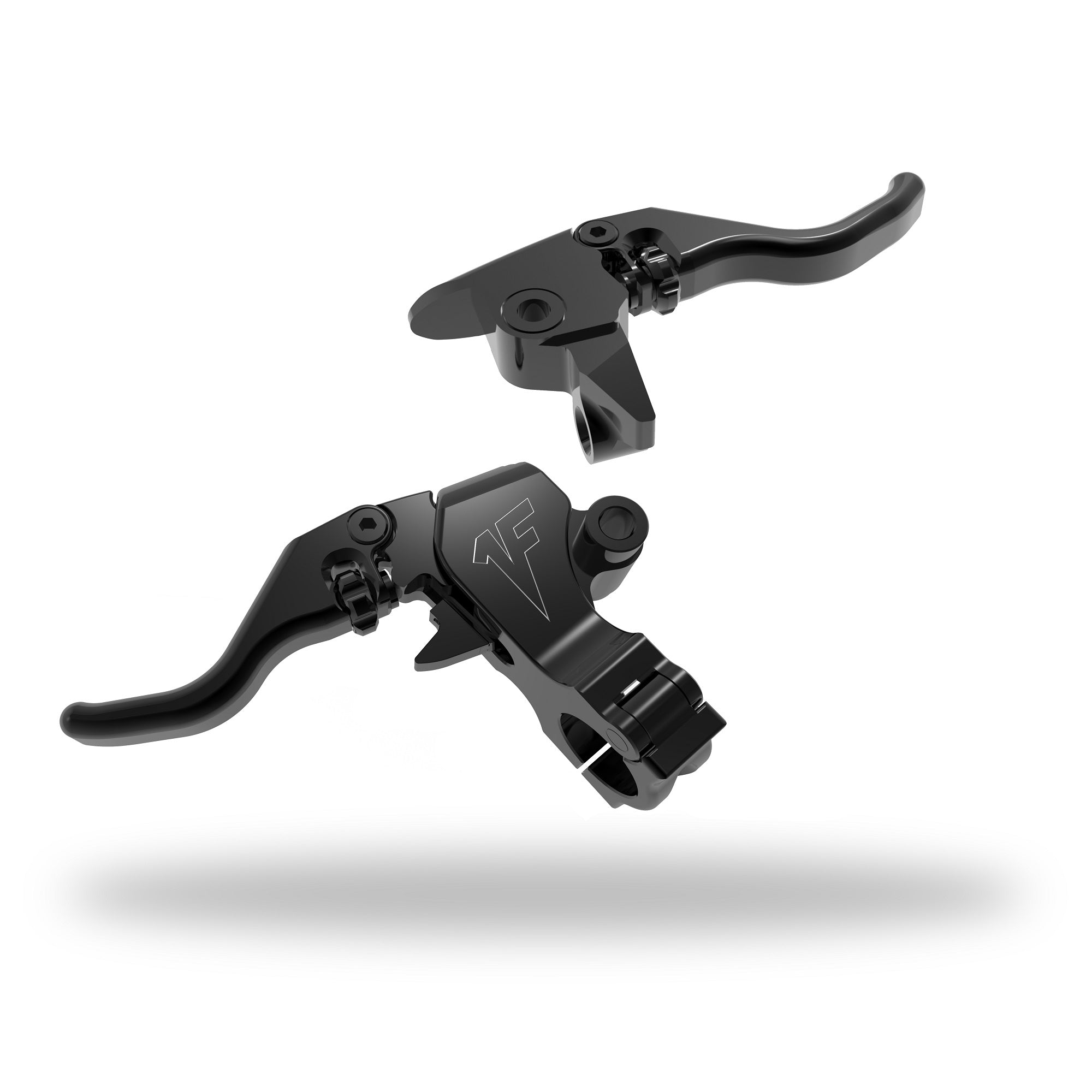 1FNGR Signature Series Adjustable Easier Pull Clutch + Brake Lever Combo