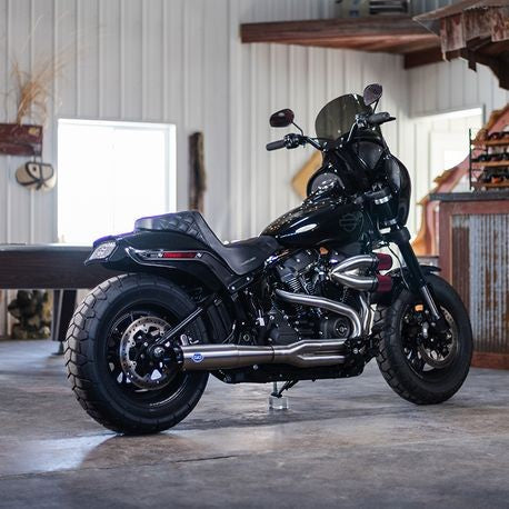 S&S Cycle SuperStreet 2:1 Exhaust System for 2018+ Softail® Models