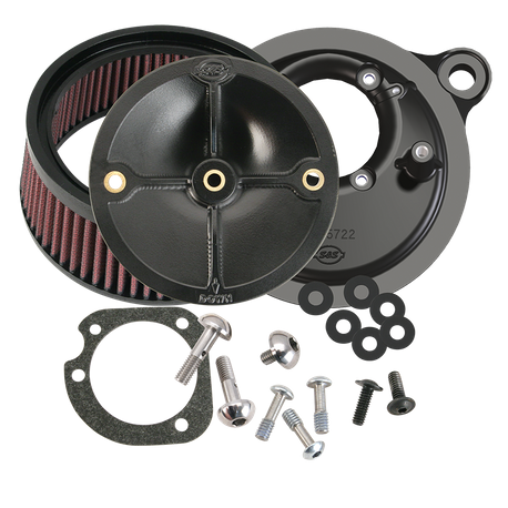 S&S CYCLE Air Cleaner Stealth 01-17 Twin Cam