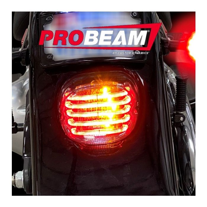 CUSTOM DYNAMICS PROBEAM® INTEGRATED LOW PROFILE LED TAILLIGHTS WITH TURN SIGNALS
