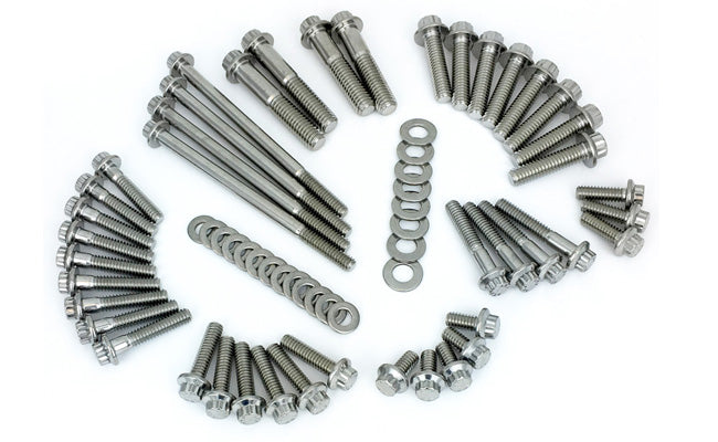 Feuling ARP M8 Bagger Primary and Transmission Stainless 12 Point Kit